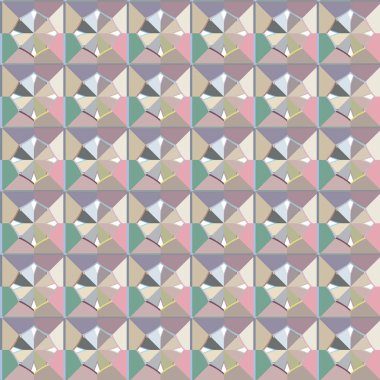 Soyut geometrik şablonun vektör çizimi