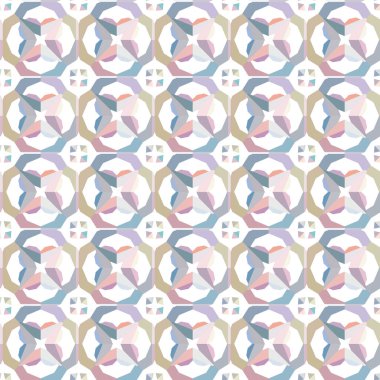 Soyut geometrik şablonun vektör çizimi