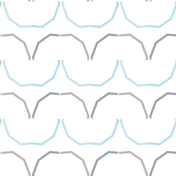 Absztrakt Geometriai Minta Vektoros Ábrázolása — Stock Vector