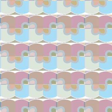 Soyut geometrik şablonun vektör çizimi