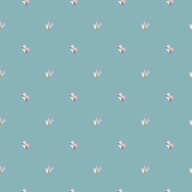 Soyut geometrik şablonun vektör çizimi