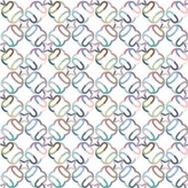 Soyut geometrik şablonun vektör çizimi