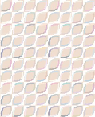 Modern geometrik vektör tasarımı, kusursuz desen çizimi