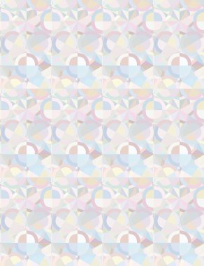 Soyut geometrik şablonun vektör çizimi