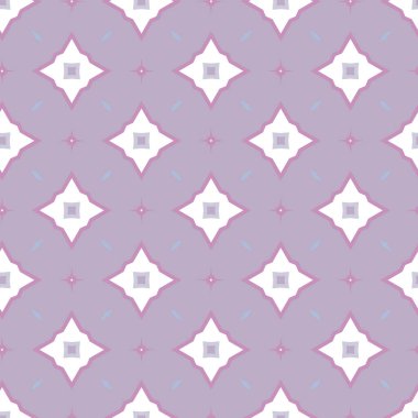 Geometrik şekilli kusursuz desen vektör çizimi