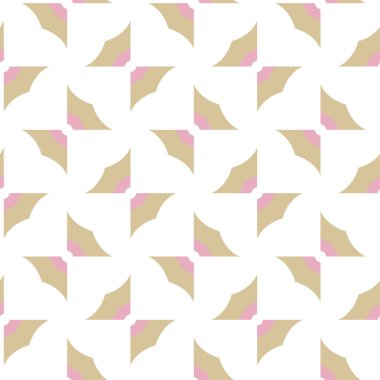 Soyut geometrik şablonun vektör çizimi