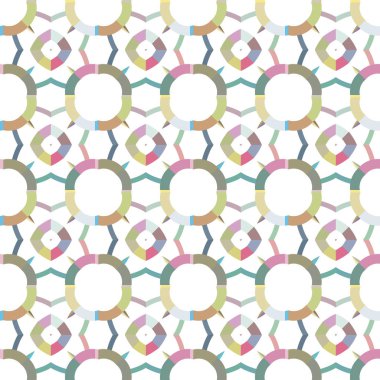 Soyut geometrik şablonun vektör çizimi