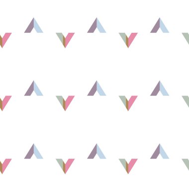 Kalpleri olan kusursuz bir model. Sonsuz geçmiş. vektör illüstrasyonu