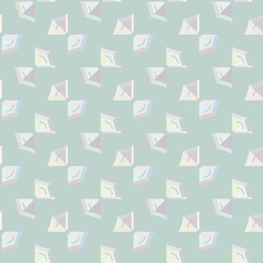 Soyut geometrik şablonun vektör çizimi