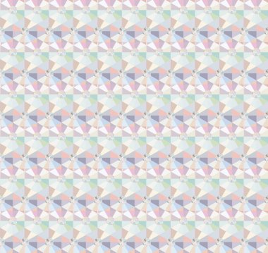 Modern geometrik vektör tasarımı, kusursuz desen çizimi