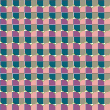 Soyut geometrik şablonun vektör çizimi