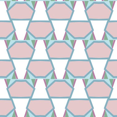 Geometrik vektör duvar kağıdı yüzey dokusu, boşluğu kopyala