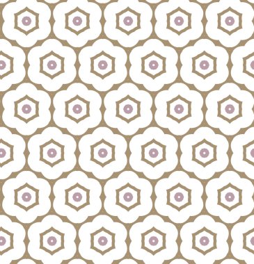 Soyut geometrik şablonun vektör çizimi