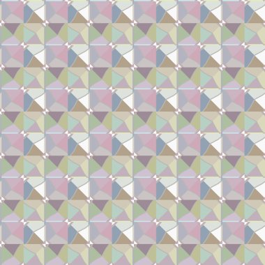 Modern geometrik vektör tasarımı, kusursuz desen çizimi