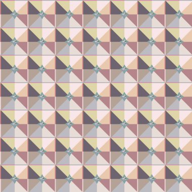 Soyut geometrik şablonun vektör çizimi