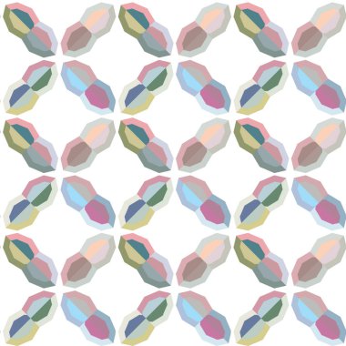 Soyut geometrik şablonun vektör çizimi