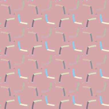 Modern geometrik vektör tasarımı, kusursuz desen çizimi