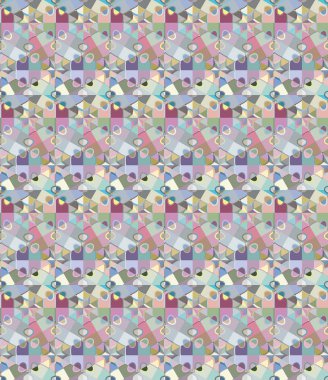 Soyut geometrik şablonun vektör çizimi