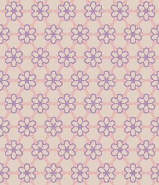 Modern geometrik vektör tasarımı, kusursuz desen çizimi