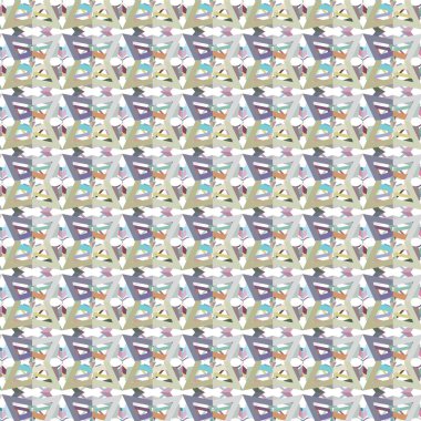 Soyut geometrik şablonun vektör çizimi