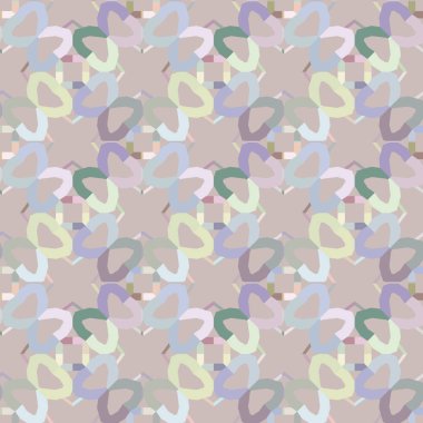 Soyut geometrik şablonun vektör çizimi