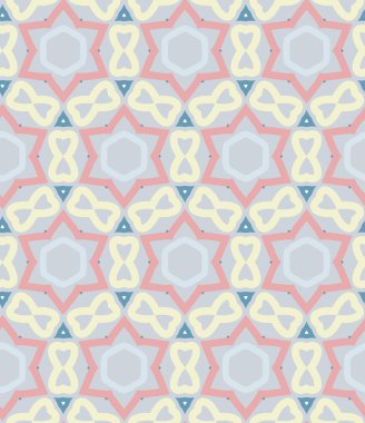 Soyut geometrik şablonun vektör çizimi