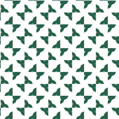 Soyut geometrik şablonun vektör çizimi