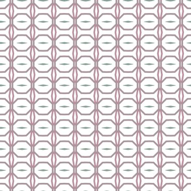 Kalpleri olan kusursuz bir model. Sonsuz geçmiş. vektör illüstrasyonu