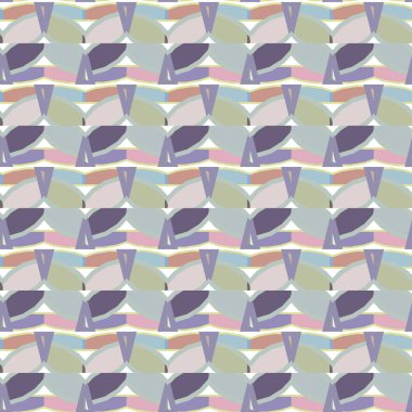 soyut kaleydoskop kumaş dikişsiz arkaplan, vektör illüstrasyonu 