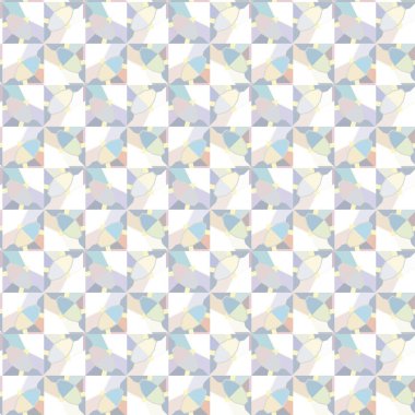 Soyut geometrik şablonun vektör çizimi