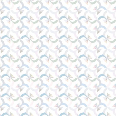 Modern geometrik vektör tasarımı, kusursuz desen çizimi