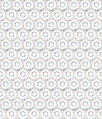 Modern geometrik vektör tasarımı, kusursuz desen çizimi