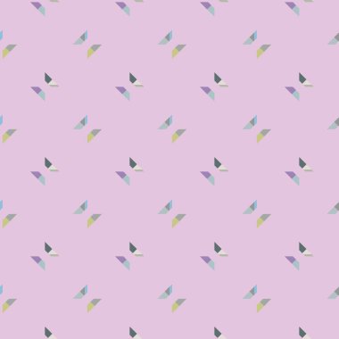 Soyut geometrik şablonun vektör çizimi