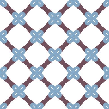 Modern geometrik vektör tasarımı, kusursuz desen çizimi