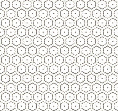 Oval geometrik şekiller görüntü ile Dikişsiz soyut desen