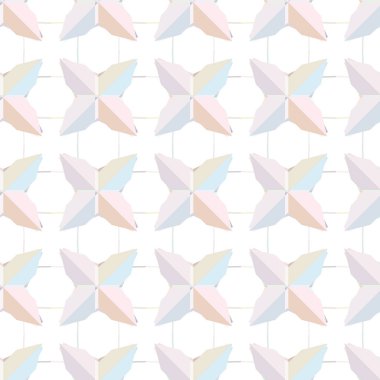 Soyut geometrik şablonun vektör çizimi