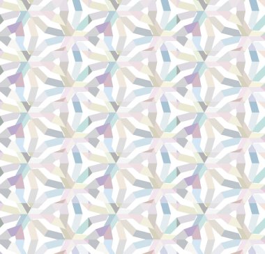 Modern geometrik vektör tasarımı, kusursuz desen çizimi