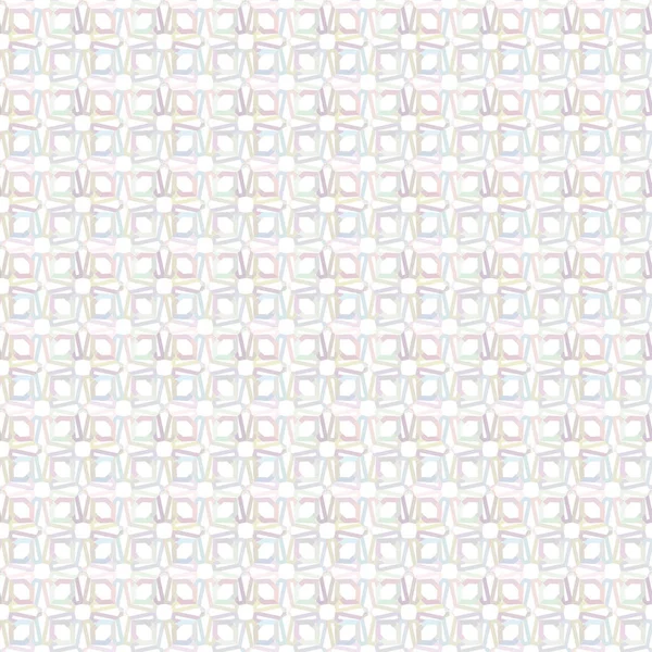 Naadloze Abstracte Patroon Met Afbeelding Van Ovale Geometrische Vormen — Stockvector