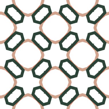 Modern geometrik vektör tasarımı, kusursuz desen çizimi