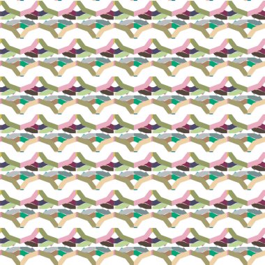 Soyut geometrik şablonun vektör çizimi