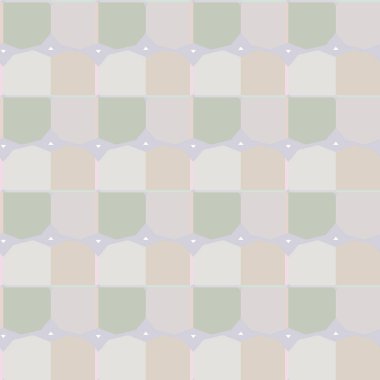 Modern geometrik vektör tasarımı, kusursuz desen çizimi