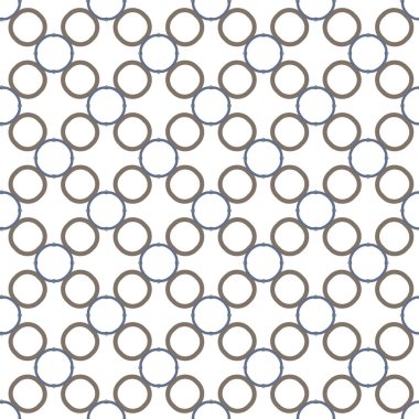 Modern geometrik vektör tasarımı, kusursuz desen çizimi