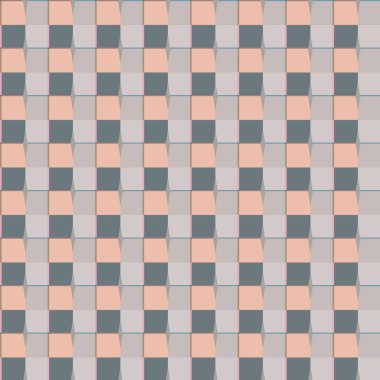 Modern geometrik vektör tasarımı, kusursuz desen çizimi