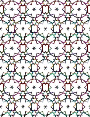 Kusursuz desen arkaplanı, soyut illüstrasyon 