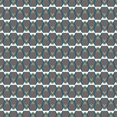 Modern geometrik vektör tasarımı, kusursuz desen çizimi