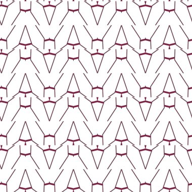 Modern geometrik vektör tasarımı, kusursuz desen çizimi