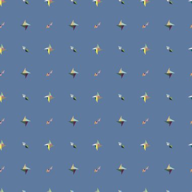 Modern geometrik vektör tasarımı, kusursuz desen çizimi