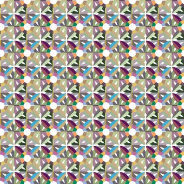 geometrik desen vektör çizim