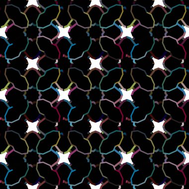 Kusursuz desen arkaplanı, soyut illüstrasyon 