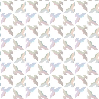 Modern geometrik vektör tasarımı, kusursuz desen çizimi